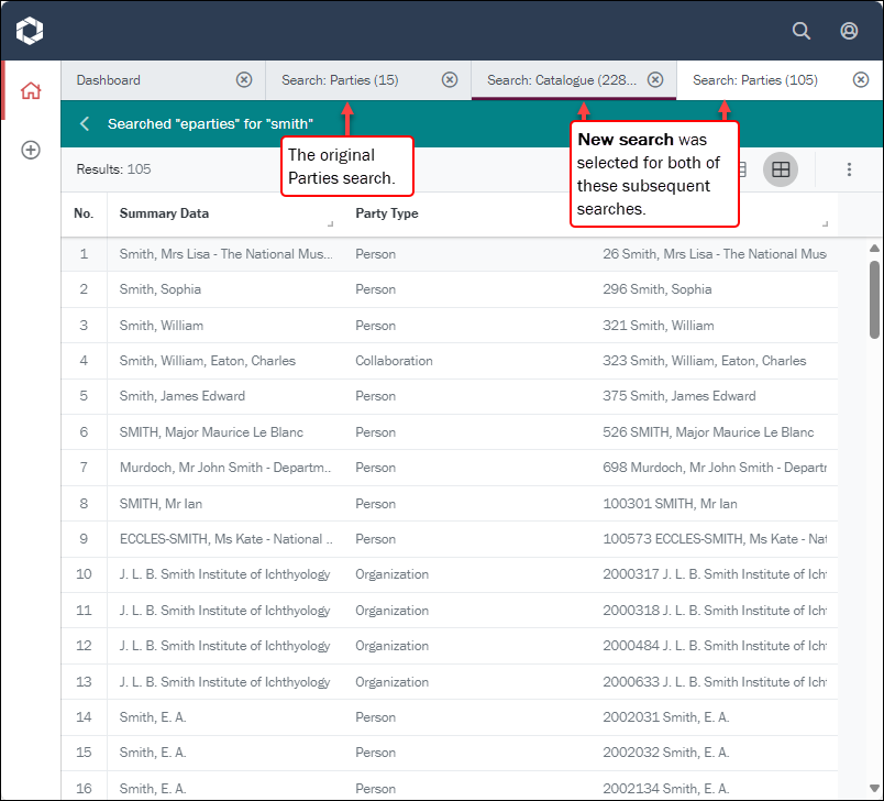 Click to enlarge Search